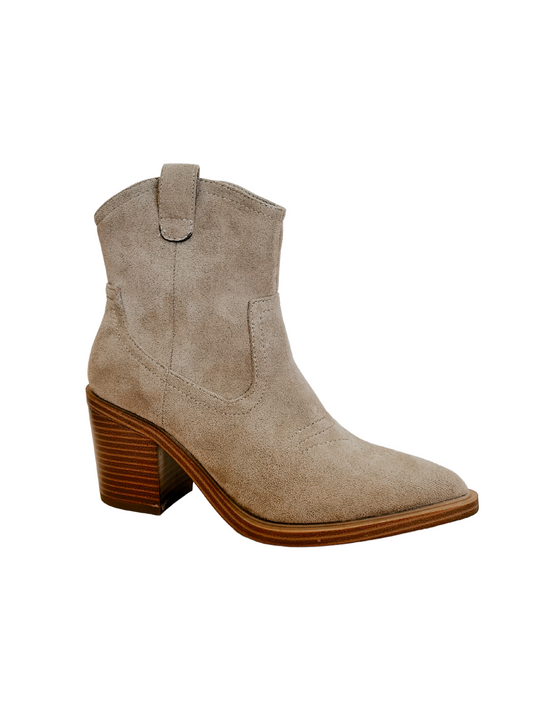 WESTERN BOOTIES SUEDE