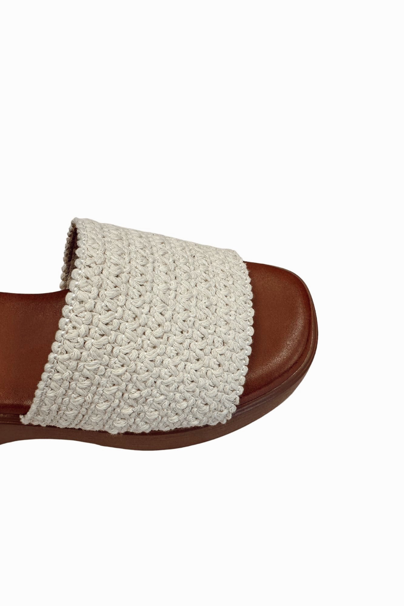 BALI CROCHET WEDGE SANDAL