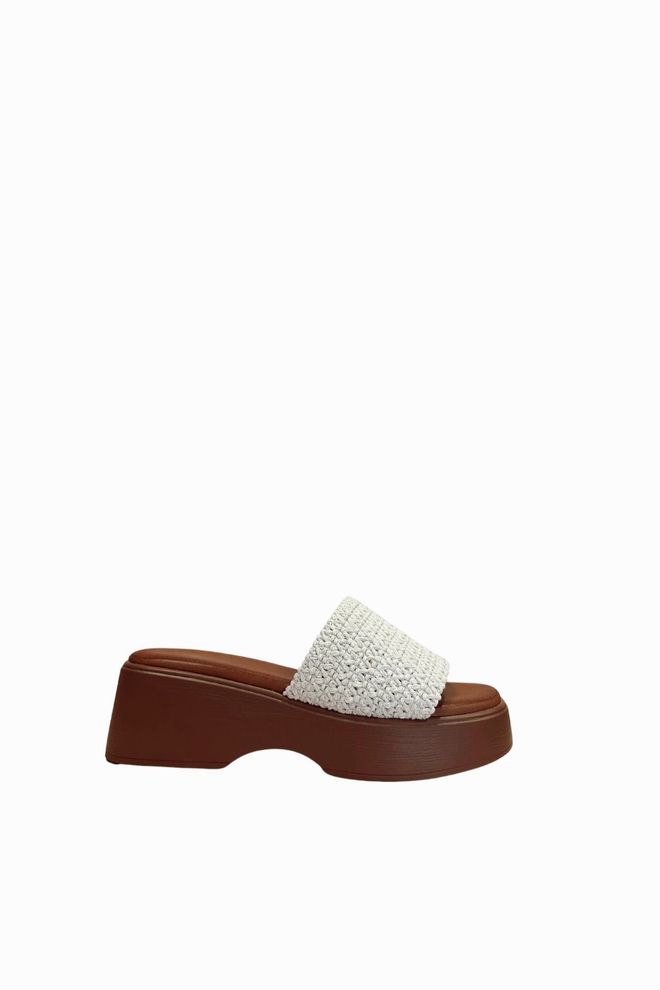 BALI CROCHET WEDGE SANDAL