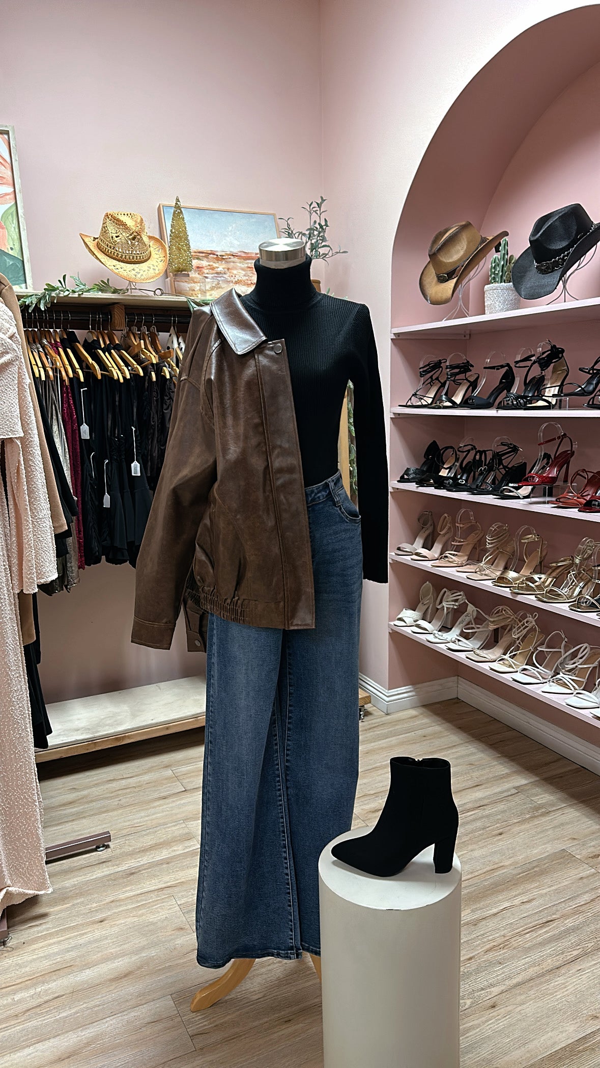 KACEY LEATHER JACKET