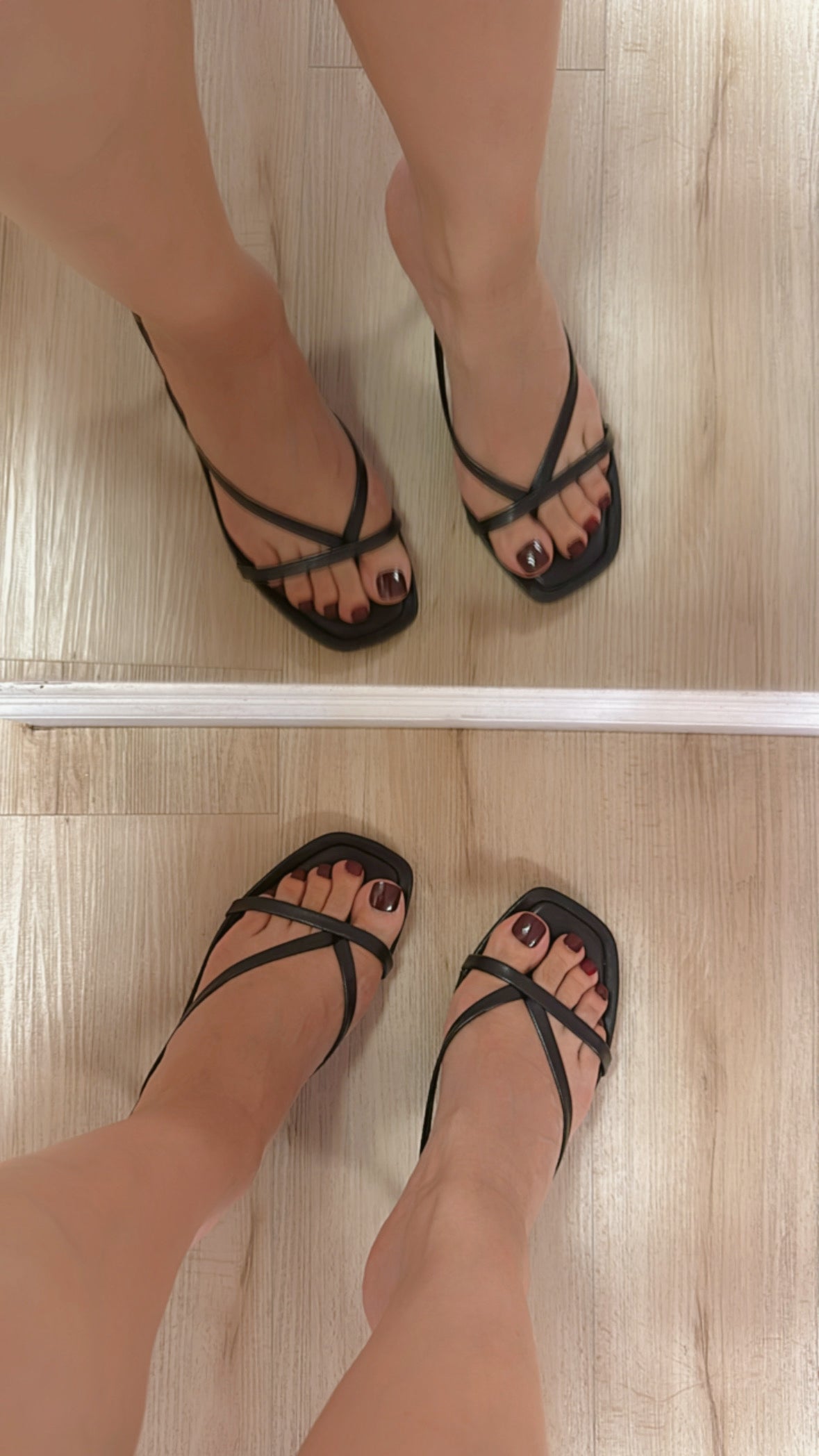 ABEILY MID HEEL SANDALS