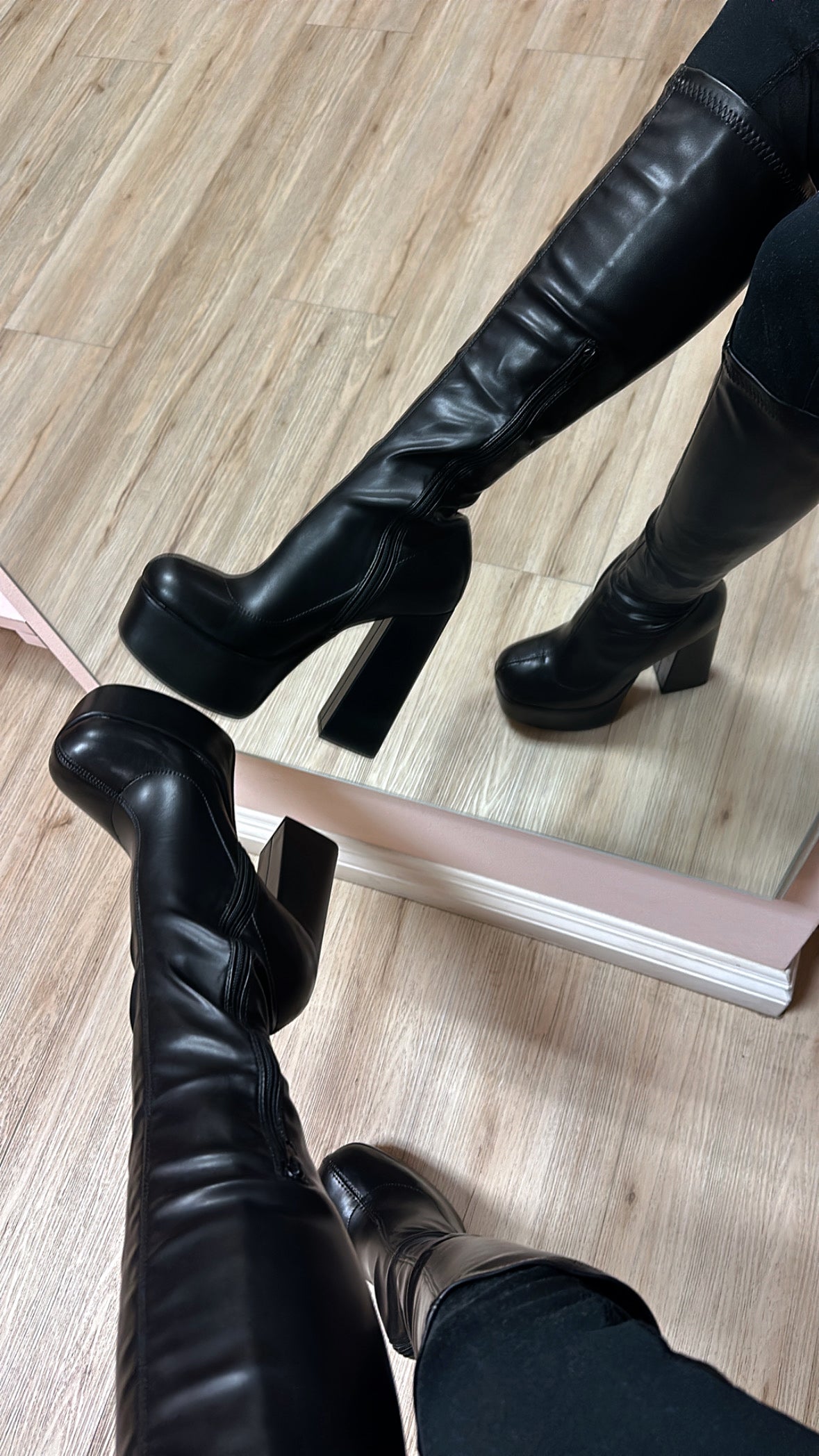 BRATZ PLATFORM KNEE HIGH BOOTS