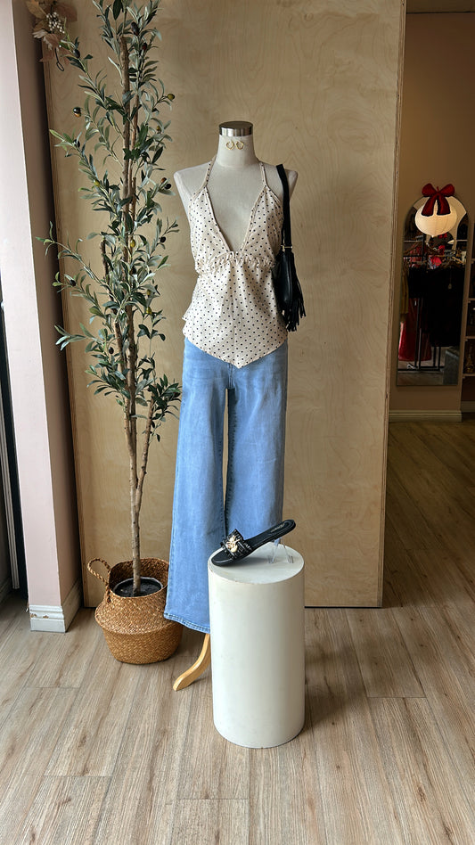 FEELING SPRINGY TOP IVORY