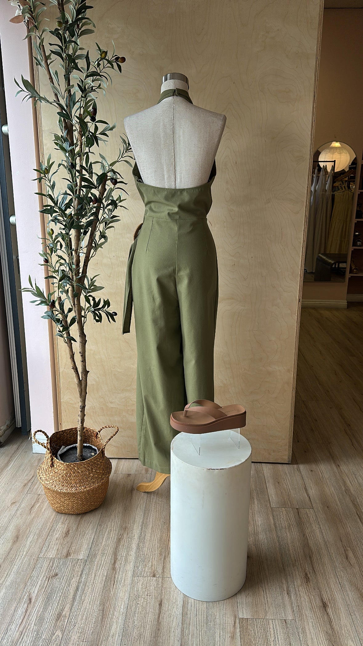 BACKYARD BLOOMS JUMPSUIT
