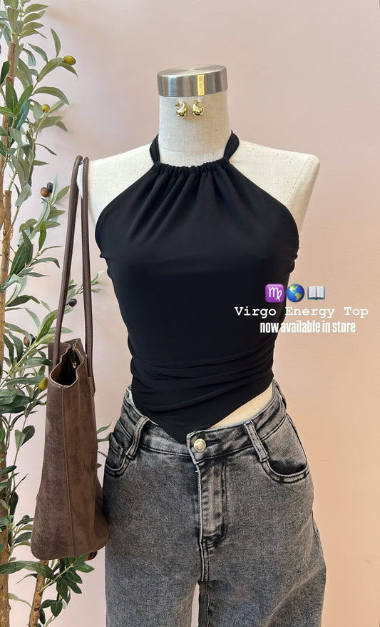 VIRGO ENERGY HALTER TOP