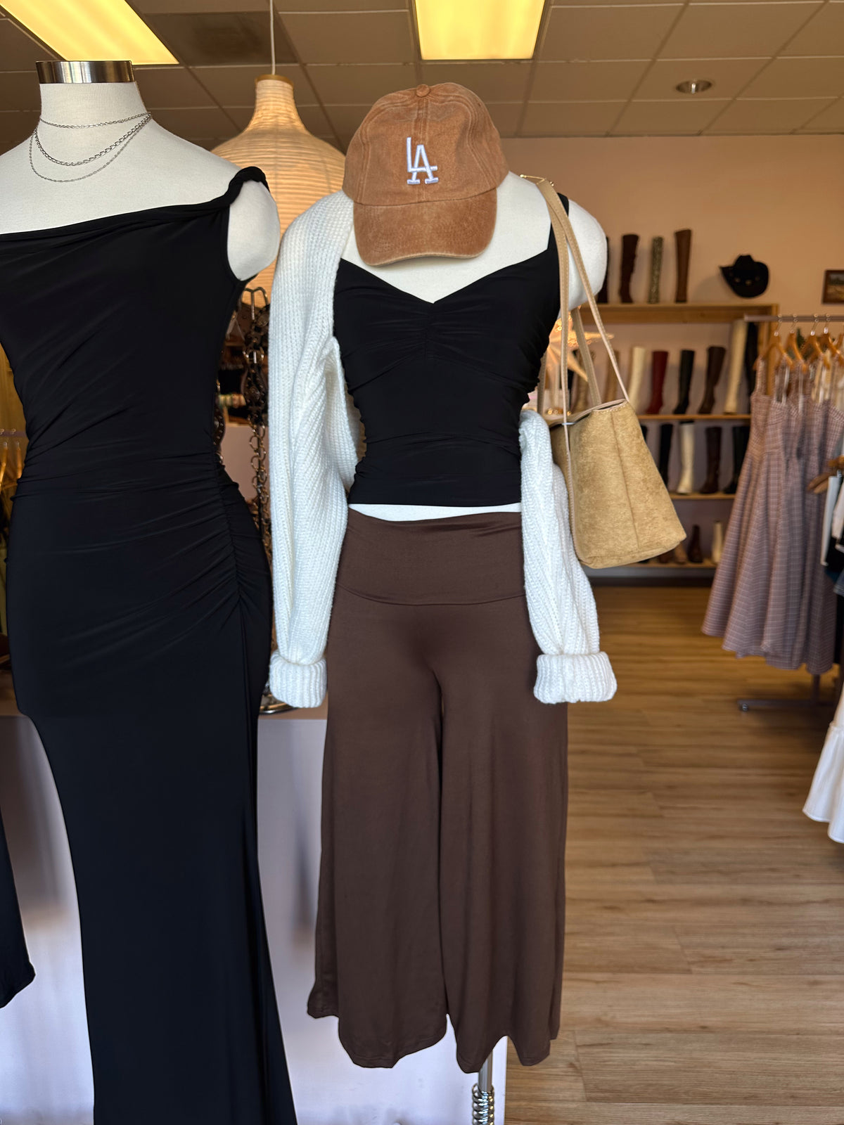 PILATES & MATCHA GAUCHO PANTS