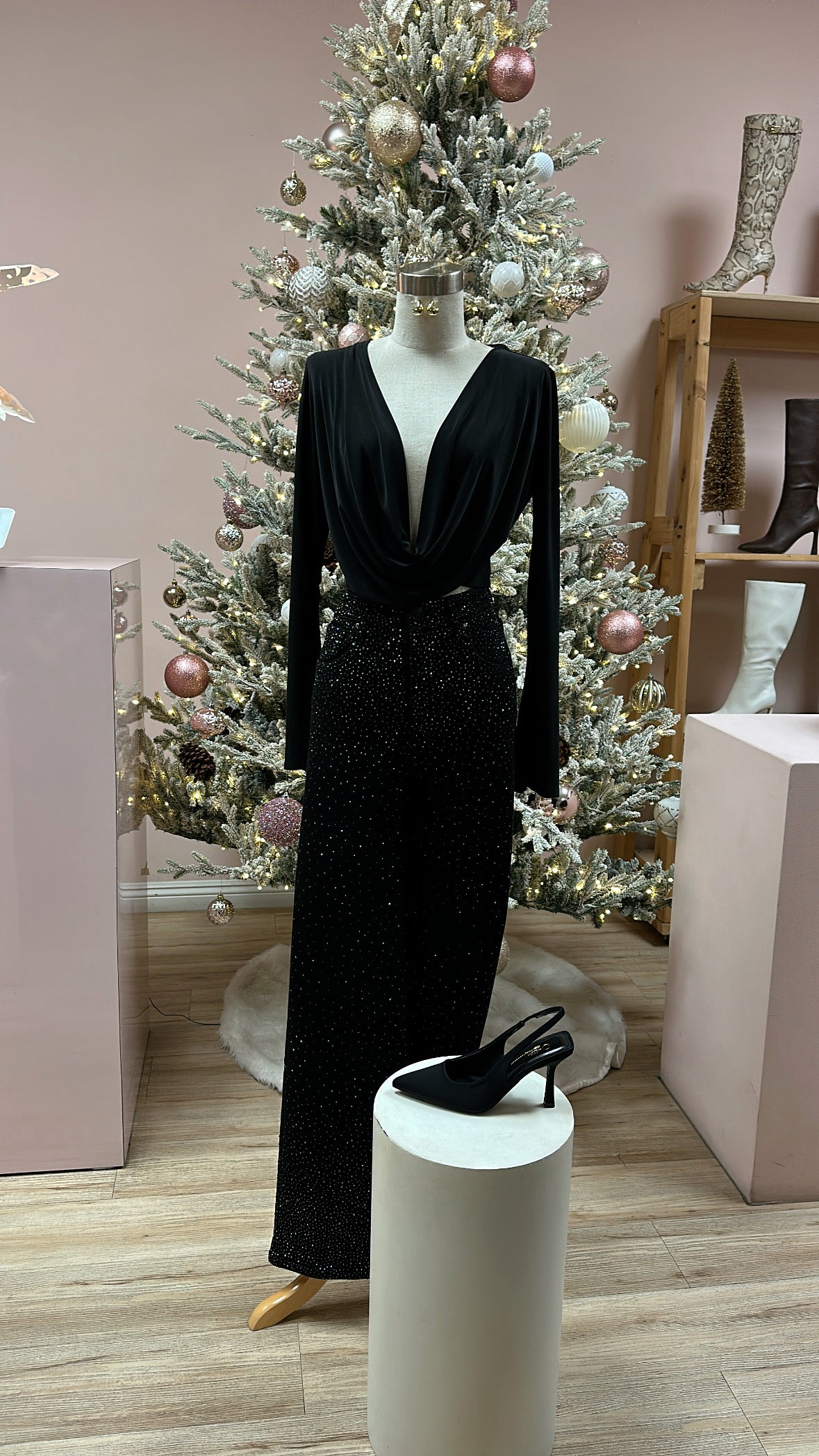 COUNTDOWN READY TOP BLACK