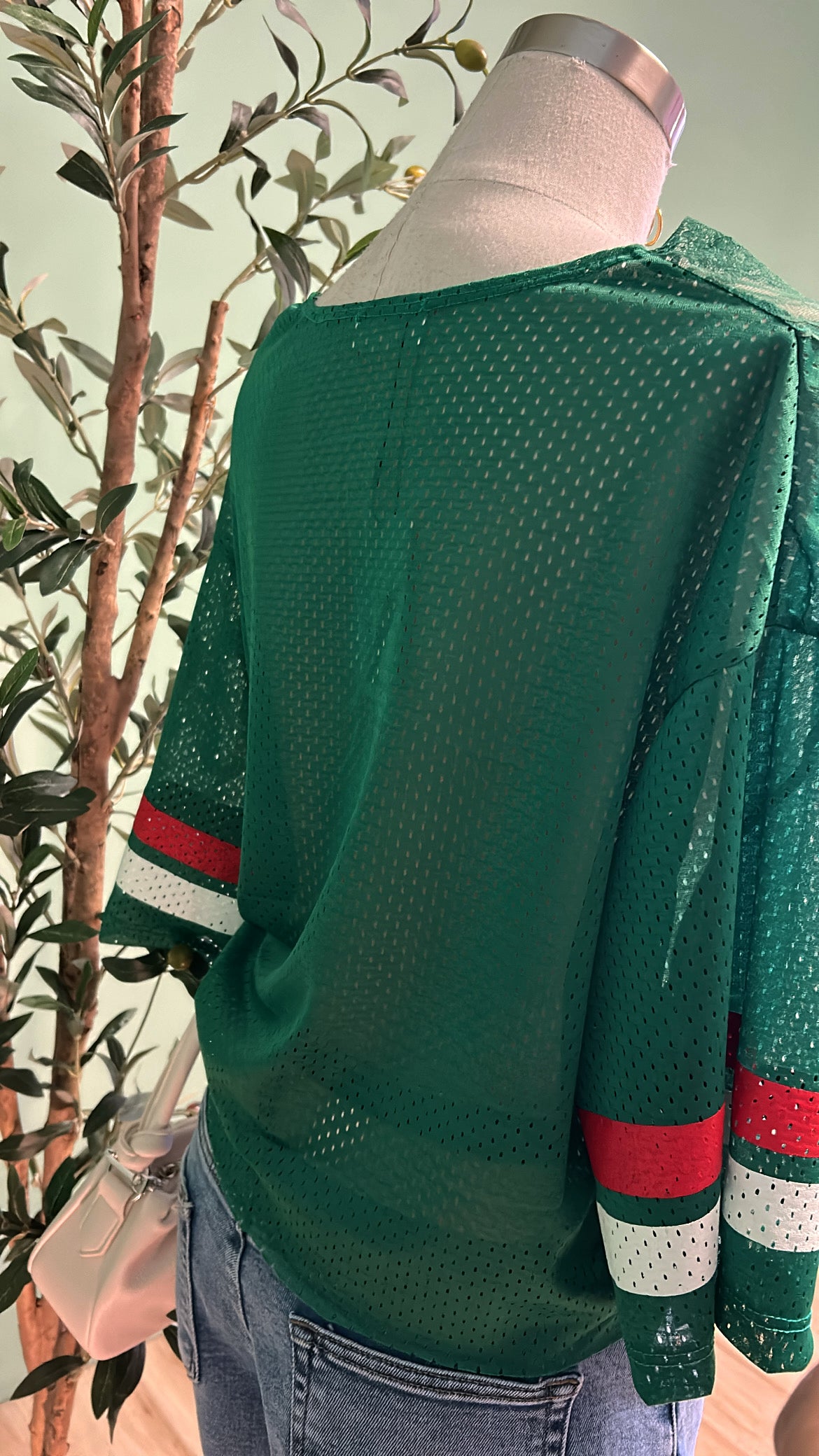 FAMILIA, FUTBOL, & MÉXICO  CROPPED JERSEY