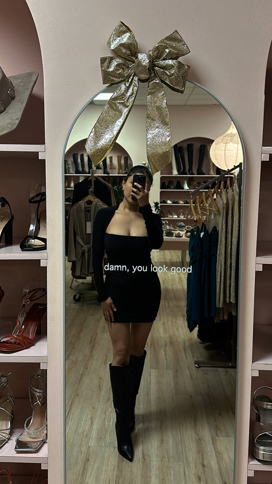 GIANNA LONG SLEEVE DRESS