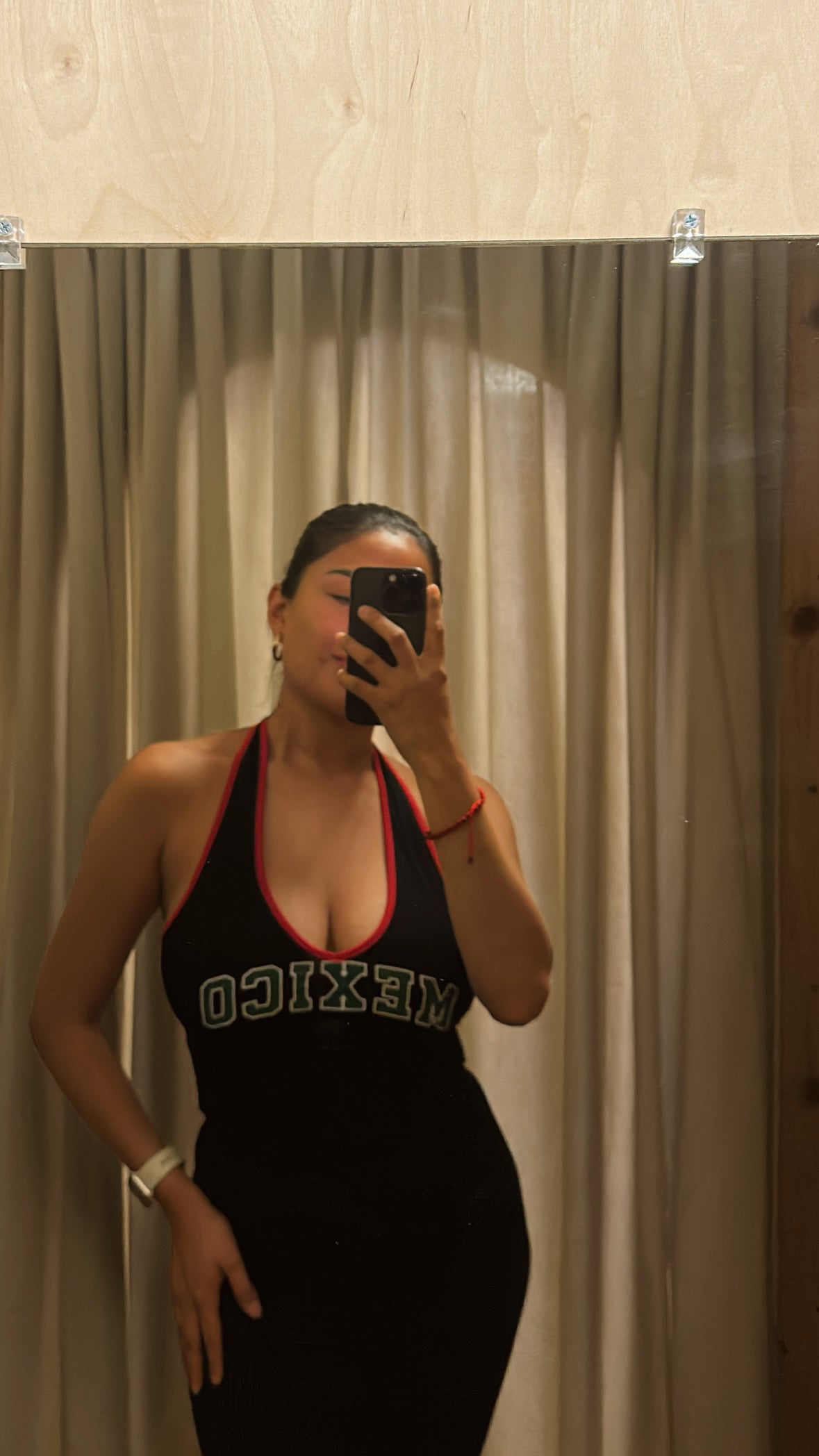 CON TODO MENOS MIEDO HALTER (BLACK)