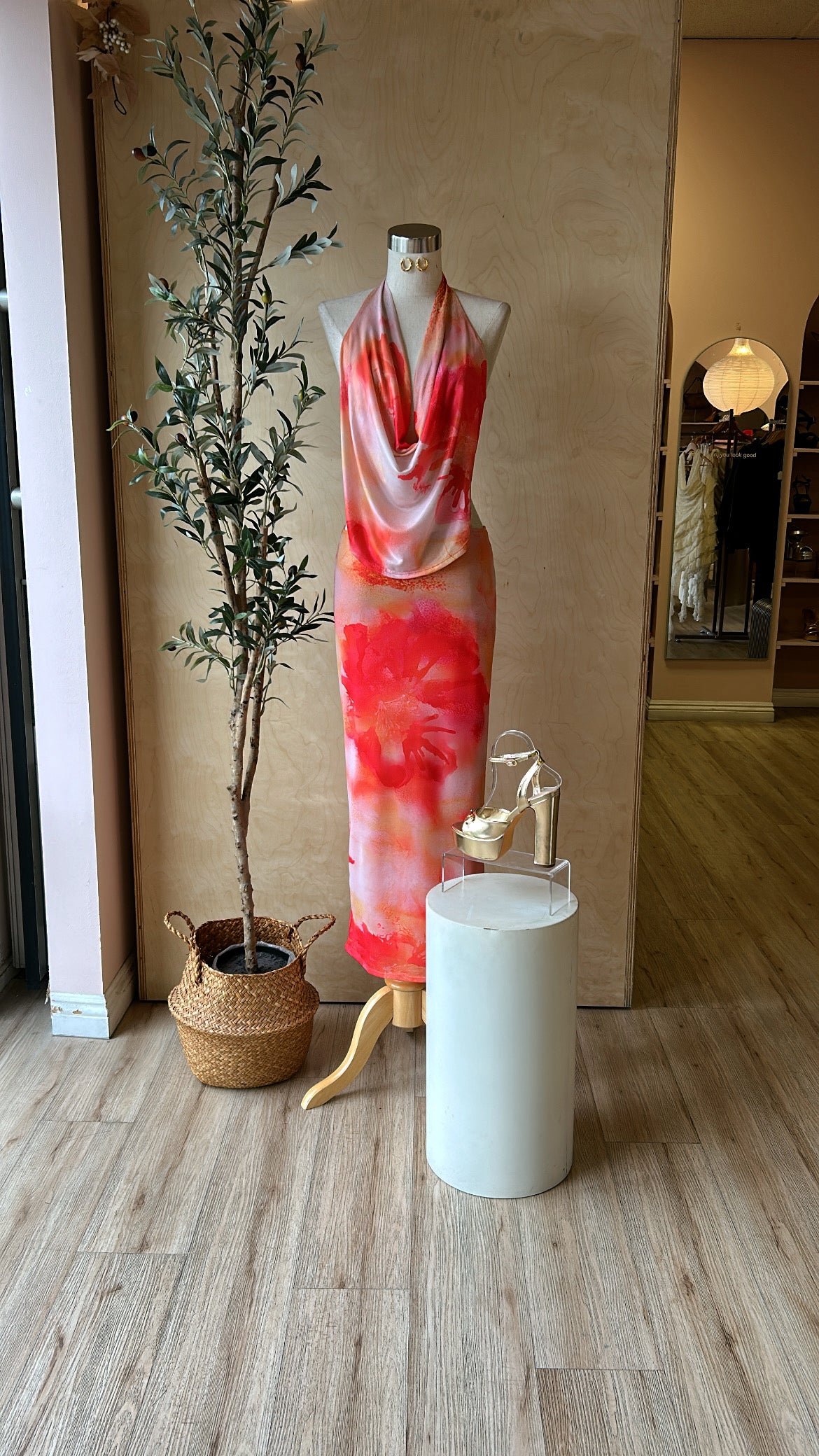 SPRING FLING FLORAL MAXI