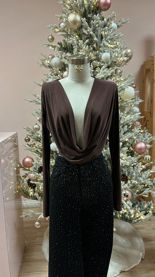 COUNTDOWN READY TOP BROWN