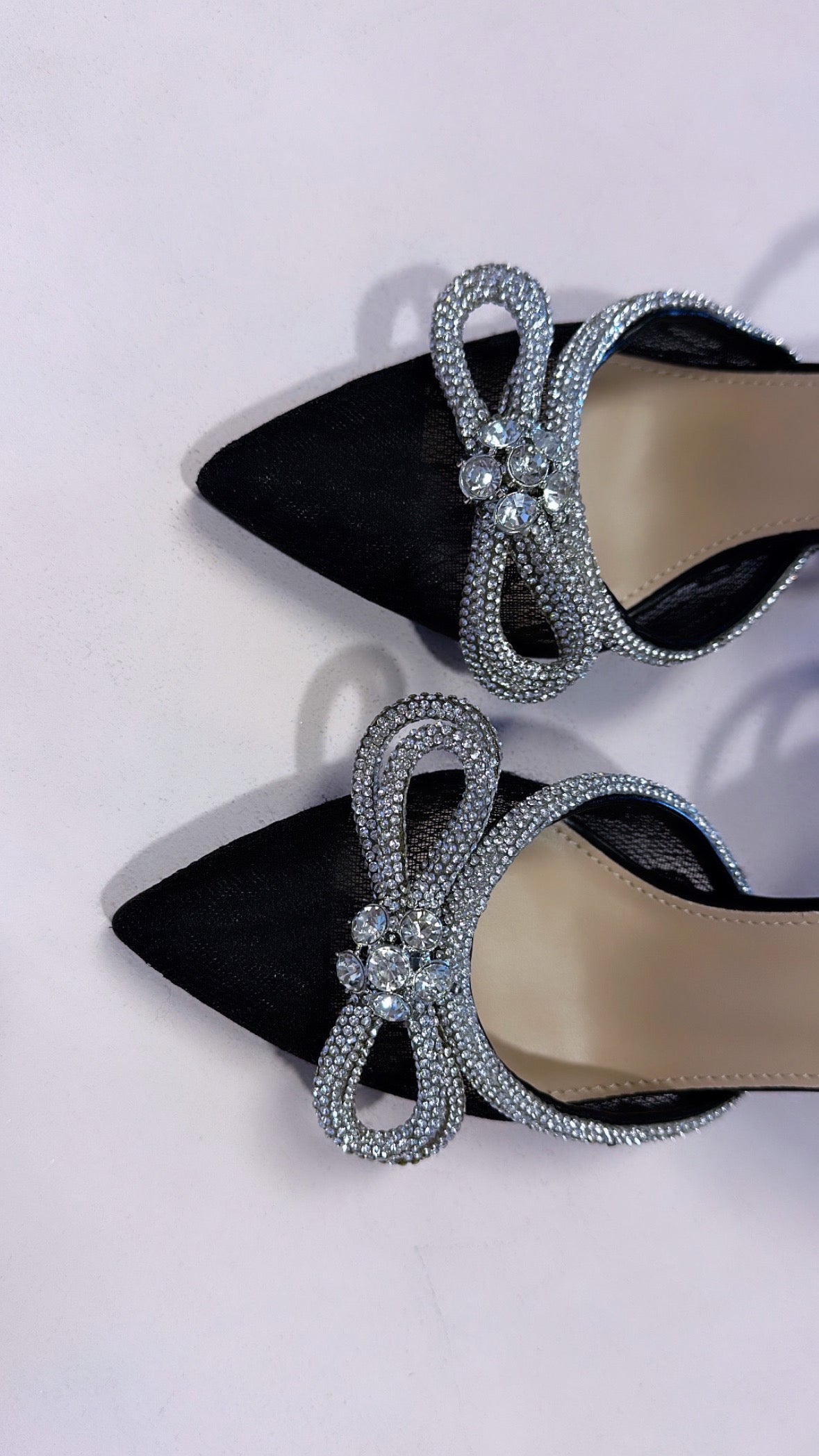 Night to Remember Bow Embellished Heels