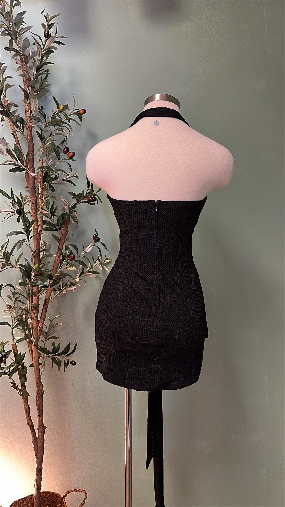 CHAVALITAS FRONT TIE DRESS