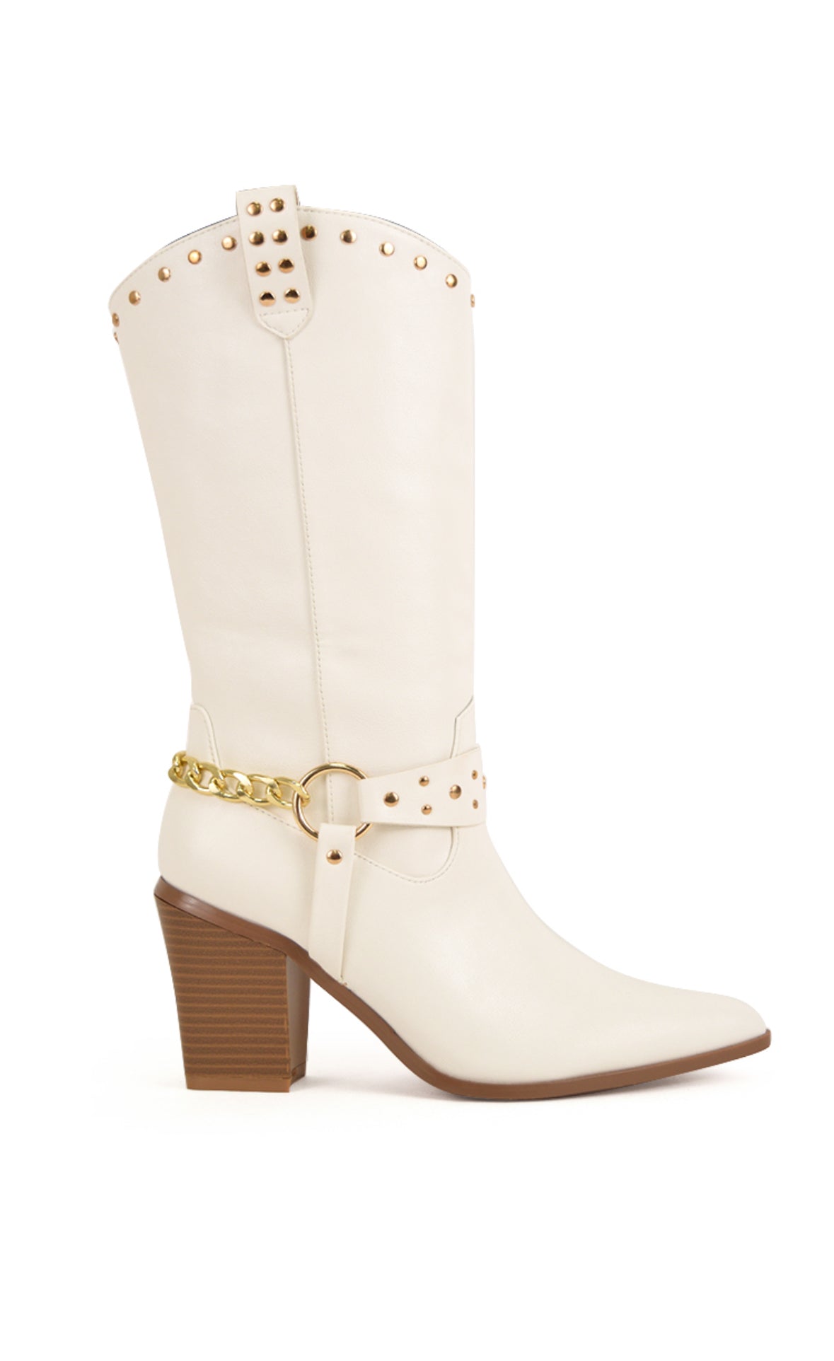 BECKY G MID CALF WESTERN BOOT