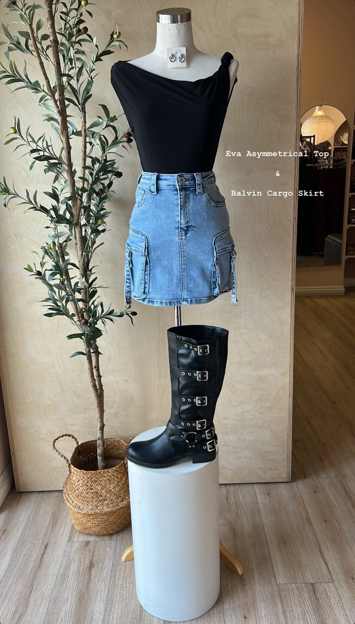 EVA ASYMMETRICAL TOP