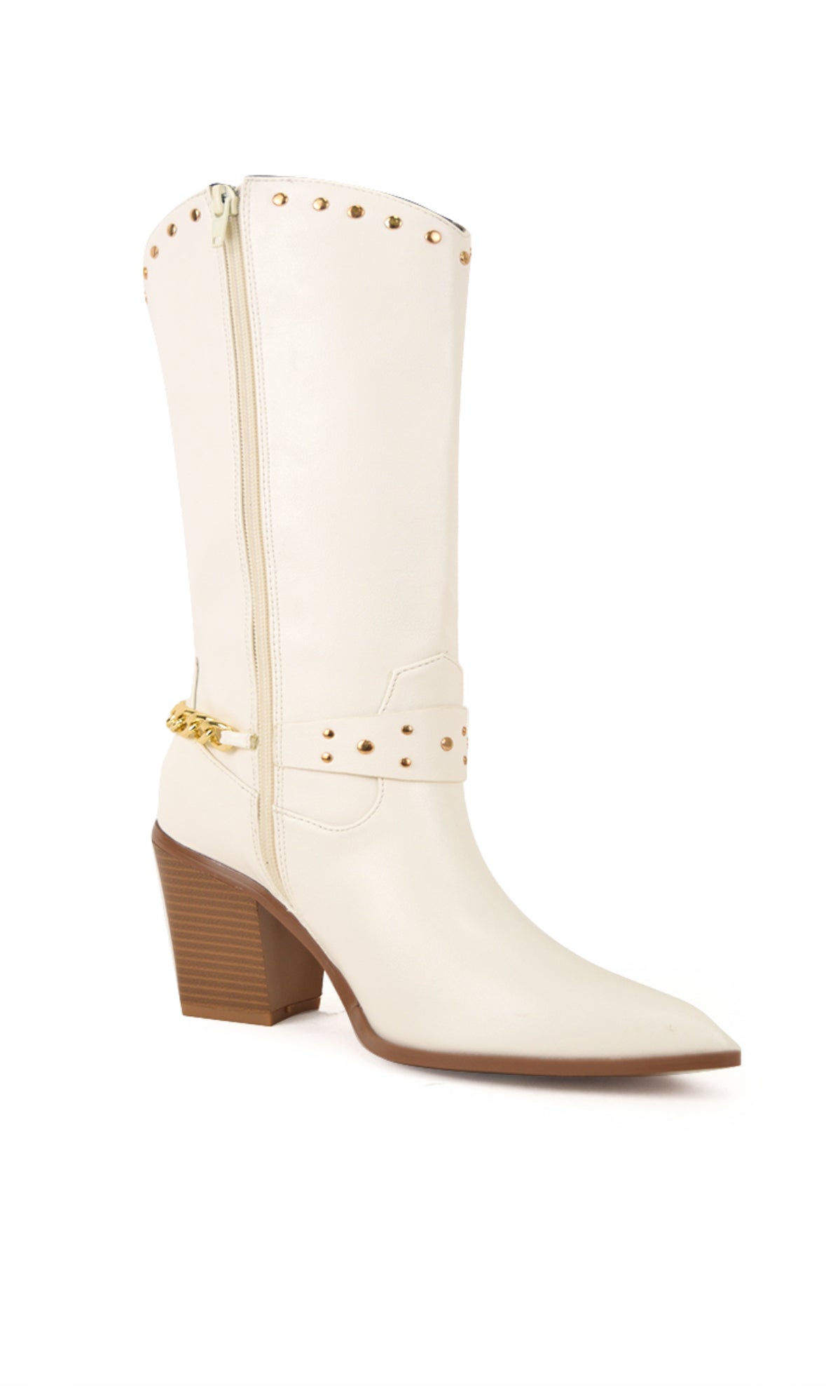 BECKY G MID CALF WESTERN BOOT