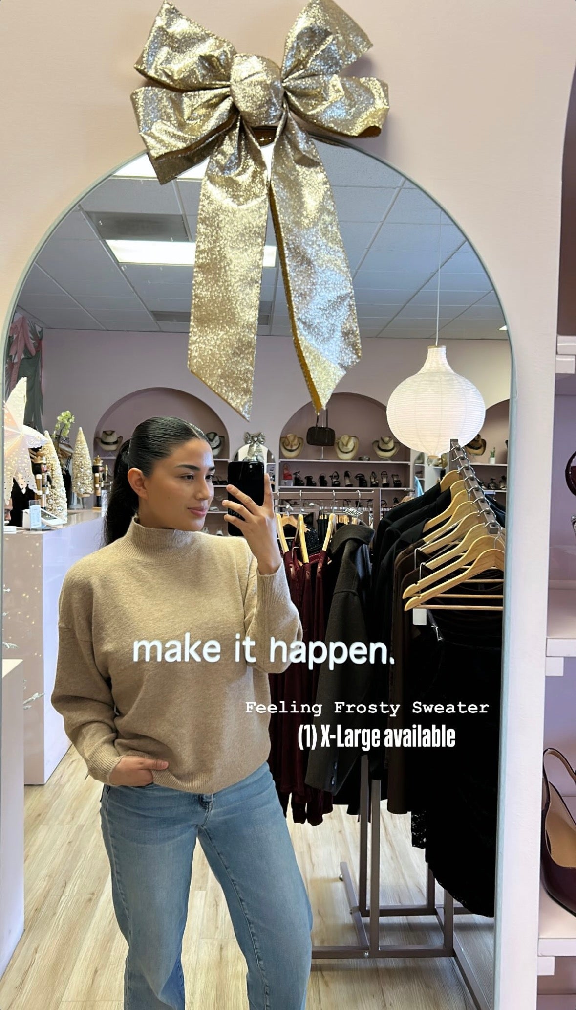 FEELING FROSTY SWEATER