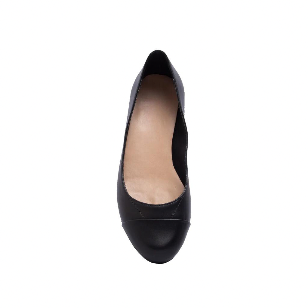 ZAYRA CAP TOE FLATS