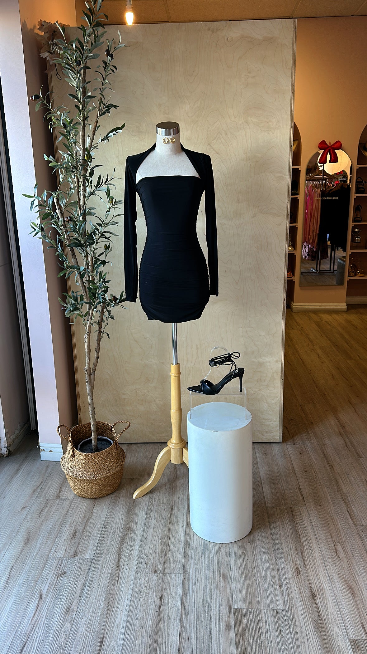 CHEMISTRY CHECK DRESS