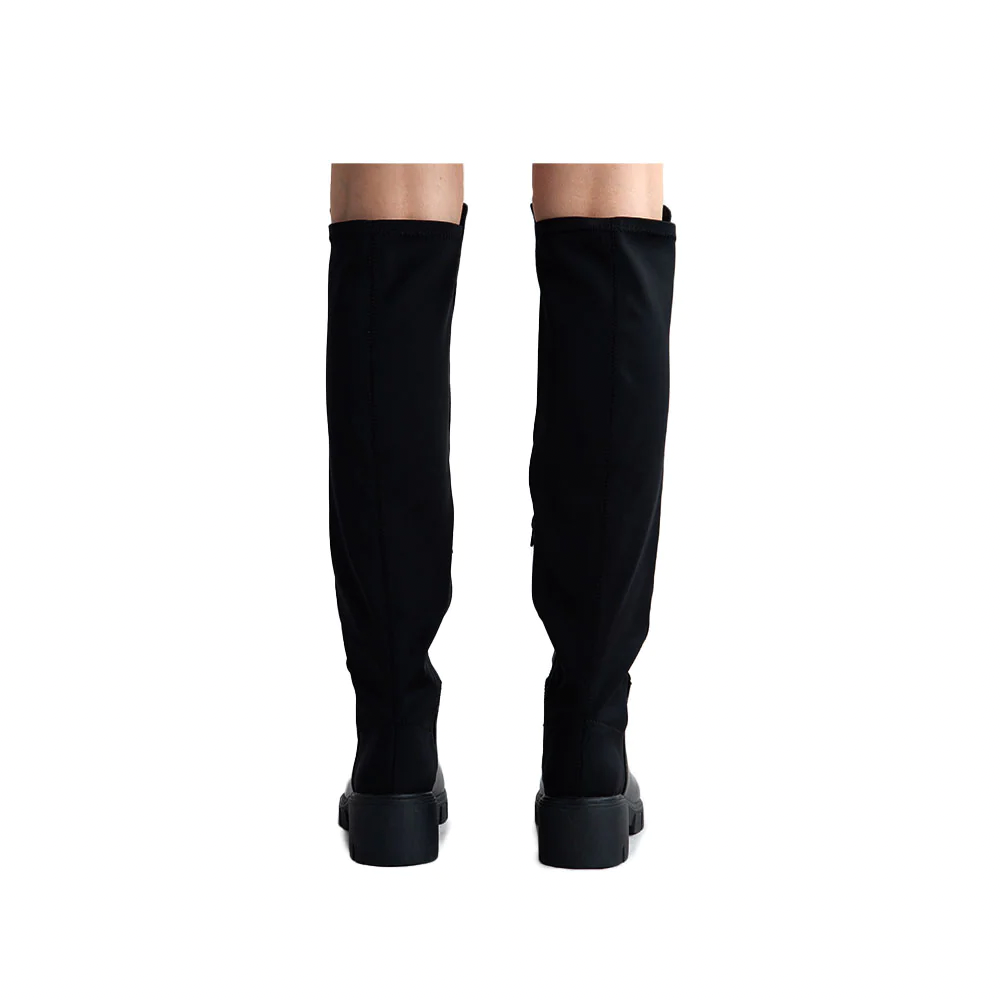 OVER-THE-KNEE LUG SOLE BOOT