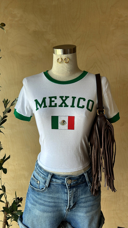 LATINA BADDIE BAY TEE (WHITE)