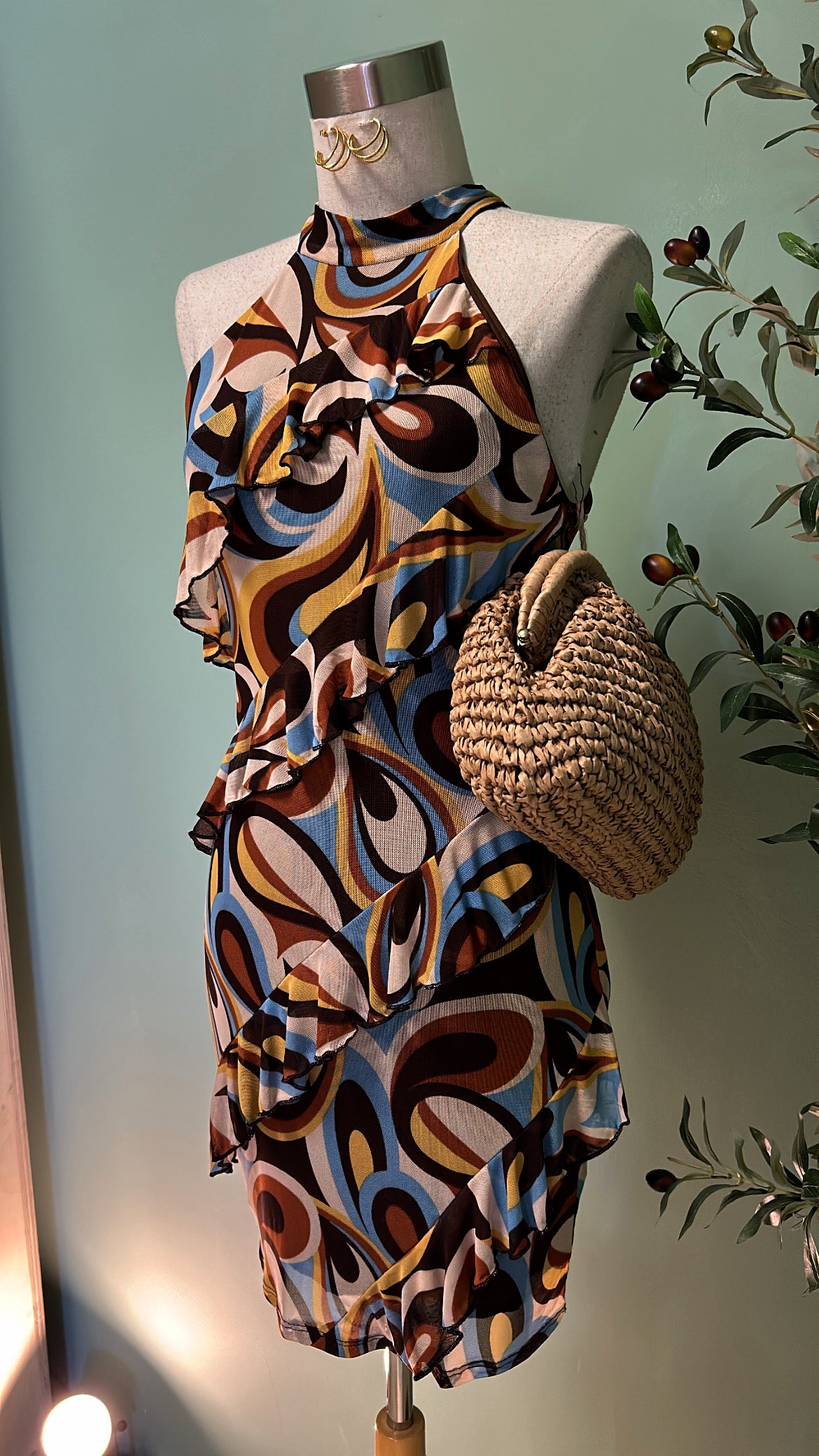 RESORT VIBES RUFFLE MINI