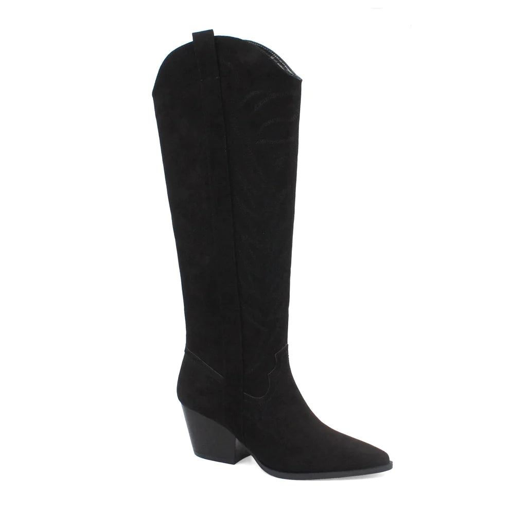 PERRO NEGRO KNEE HIGH WESTERN BOOTS