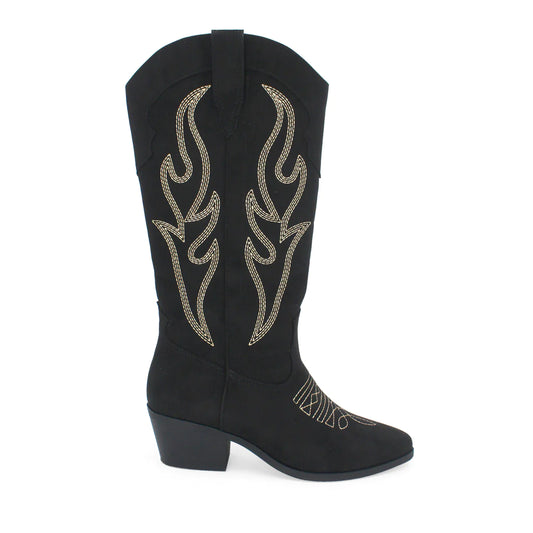 BENITO MID CALF WESTERN BOOTS