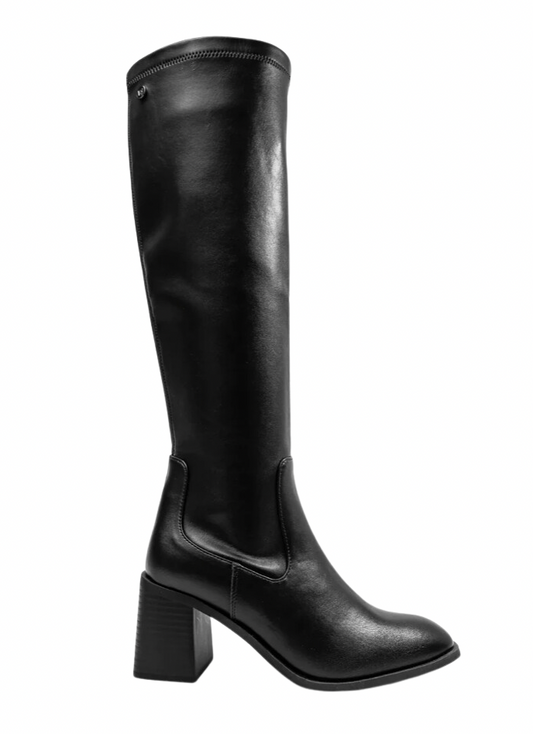 KENDALL RIDER BLOCK HEEL BOOTS