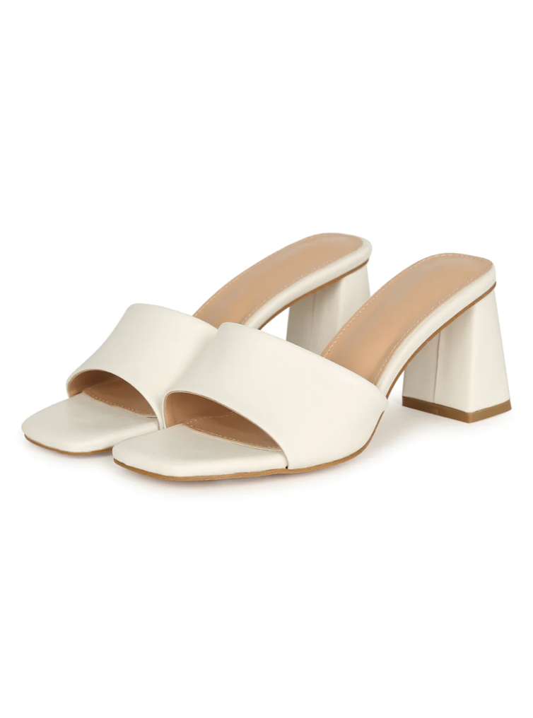 ALANA BLOCK HEEL MULES