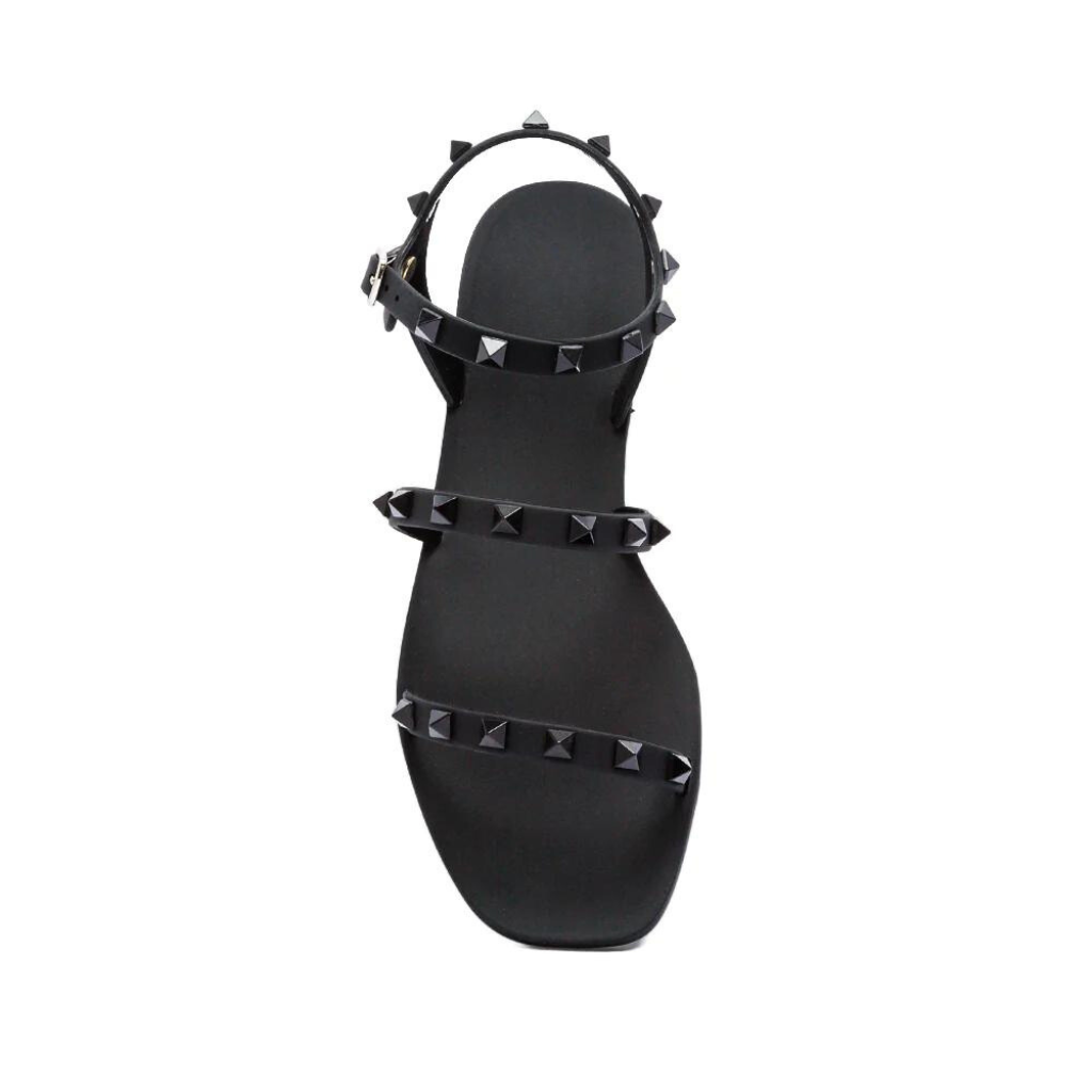 STUDDED STRAPPY SANDAL