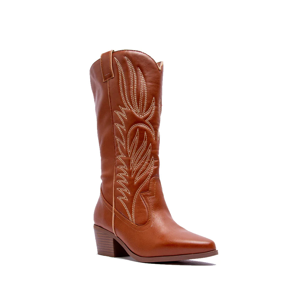 MID-CALF WESTERN BOOTS