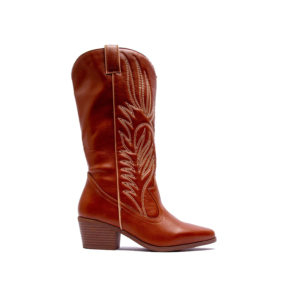 MID-CALF WESTERN BOOTS