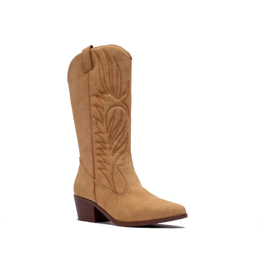 MID-CALF WESTERN BOOTS